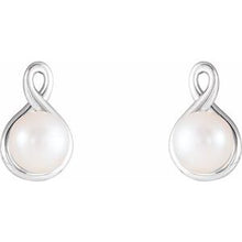 Load image into Gallery viewer, Pearl Earrings 
