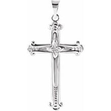 Load image into Gallery viewer, Sterling Silver 25x16 mm Cross Pendant
