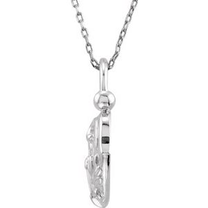 Vintage-Inspired Heart Necklace or Pendant