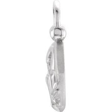 Load image into Gallery viewer, Sterling Silver Vintage-Inspired Heart Pendant
