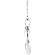 Load image into Gallery viewer, Sterling Silver Crescent Moon 16-18&quot; Necklace
