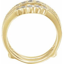 Charger l&#39;image dans la galerie, 14K Yellow 1 CTW Diamond Ring Guard
