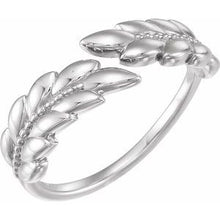 Charger l'image dans la galerie, Leaf Negative Space Ring 
