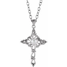 Load image into Gallery viewer, Sterling Silver Confirmed by Grace 18&quot; Necklace
