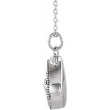 Charger l&#39;image dans la galerie, Sterling Silver 6x4 mm Pear October Ash Holder Birthstone 18&quot; Necklace
