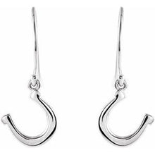 Load image into Gallery viewer, Petite Horseshoe Earrings
