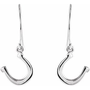 Petite Horseshoe Earrings