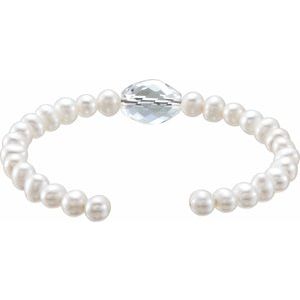 Freshwater Cultured Pearl & Gemstone Bracelet