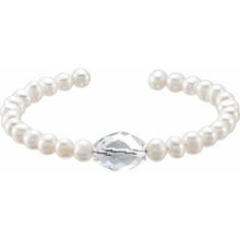 Load image into Gallery viewer, Freshwater Cultured Pearl &amp; Crystal Bracelet
