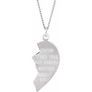 Sterling Silver Miz Pah Necklace