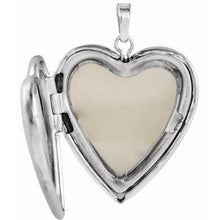 Load image into Gallery viewer, Design-Engraved Heart Locket 
