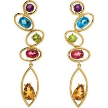 Load image into Gallery viewer, Multi-Gemstone Earrings
