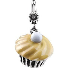 Load image into Gallery viewer, Enamel Cupcake Charm
