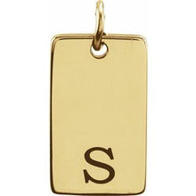 Load image into Gallery viewer, Sterling Silver 34x10 mm Be Posh¬Æ Rectangle Pendant
