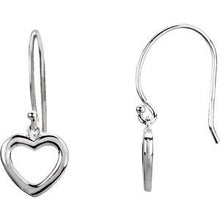Load image into Gallery viewer, Petite Heart Earrings
