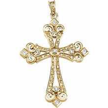 Load image into Gallery viewer, Fancy Cross Pendant 
