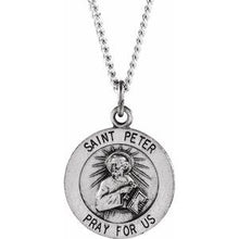 Charger l&#39;image dans la galerie, St. Peter the Apostle Medal Necklace or Pendant   
