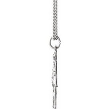 Charger l&#39;image dans la galerie, Sterling Silver 28x23 mm Four-Way Cross Medal 24&quot; Necklace
