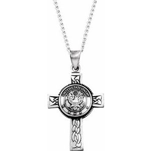U.S. Army Cross Necklace or Pendant