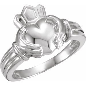Sterling Silver Claddagh Ring