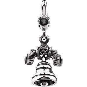 Sterling Silver Liberty Bell Charm