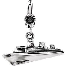 Charger l&#39;image dans la galerie, Sterling Silver Cruise Ship Charm
