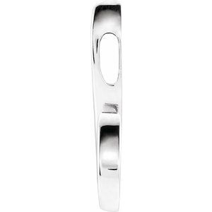 Sterling Silver Freeform 16-18" Necklace