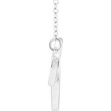 Load image into Gallery viewer, Sterling Silver 20x14 mm Interlocking Circle 16-18&quot; Necklace
