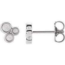 Load image into Gallery viewer, Sterling Silver Geometric Earrings

