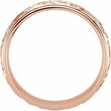 Charger l&#39;image dans la galerie, Design-Engraved Milgrain Band
