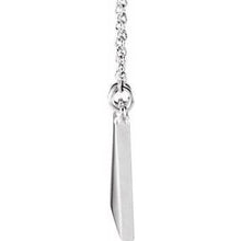 Load image into Gallery viewer, Sterling Silver &quot;V&quot; 16-18&quot; Necklace
