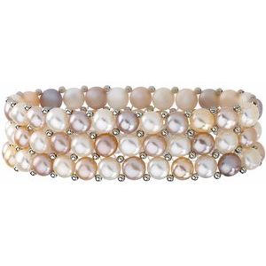 Freshwater Cultured Pearl Stretch Bracelet