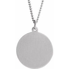 Load image into Gallery viewer, Round Sacred Heart of Jesus Medal
