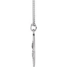 Load image into Gallery viewer, Sterling Silver 18 mm St. Barbara Medal
