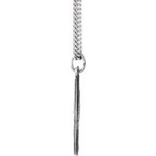 Load image into Gallery viewer, Sterling Silver 18.25 Round Matka Boska Medal Necklace
