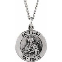 Load image into Gallery viewer, St. Lucy Medal 
