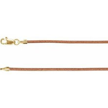 Load image into Gallery viewer, 1.5 mm Natural Leather Cord 
