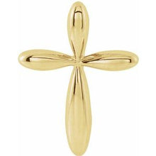 Load image into Gallery viewer, 14K Yellow 14.65x11.2 mm Cross Pendant

