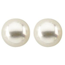 Load image into Gallery viewer, Akoya Cultured Pearl Stud Earrings
