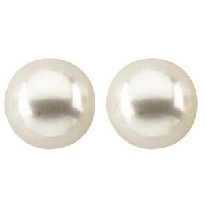 Akoya Cultured Pearl Stud Earrings