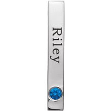 Load image into Gallery viewer, Family Engravable Bar Pendant
