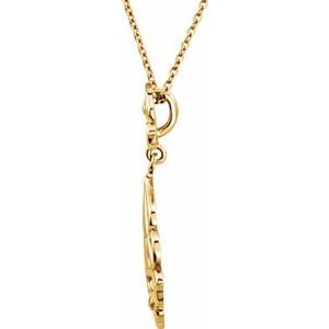 Fleur-de-lis Necklace or Pendant 