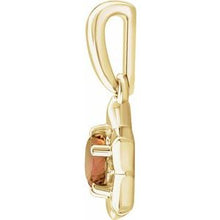 Load image into Gallery viewer, 14K Yellow 3 mm Round November Youth Star Birthstone Pendant
