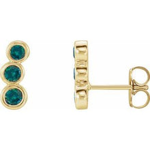 Load image into Gallery viewer, 14K Yellow Alexandrite Ear Climbers
