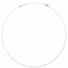 Load image into Gallery viewer, 3 mm White Satin Twist Necklace
