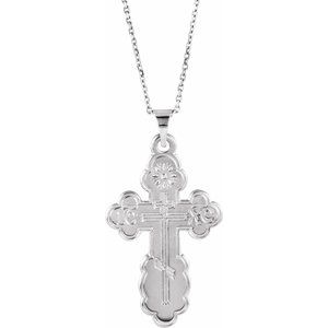 St. Olga Orthodox Cross Necklace or Pendant