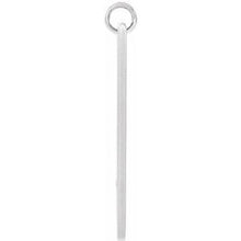 Load image into Gallery viewer, Pierced Cross Engravable Bar Necklace or Pendant  

