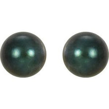 Load image into Gallery viewer, Akoya Cultured Pearl Stud Earrings
