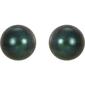 Akoya Cultured Pearl Stud Earrings