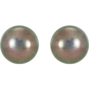 Panache¬Æ Freshwater Cultured Pearl Stud Earrings